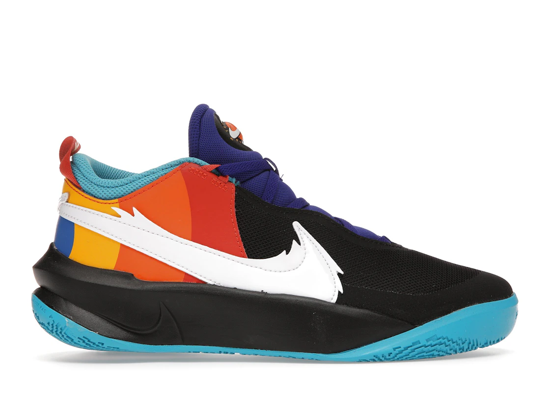 Vue 1 de Nike Team Hustle D 10 SE Space Jam Black (GS)