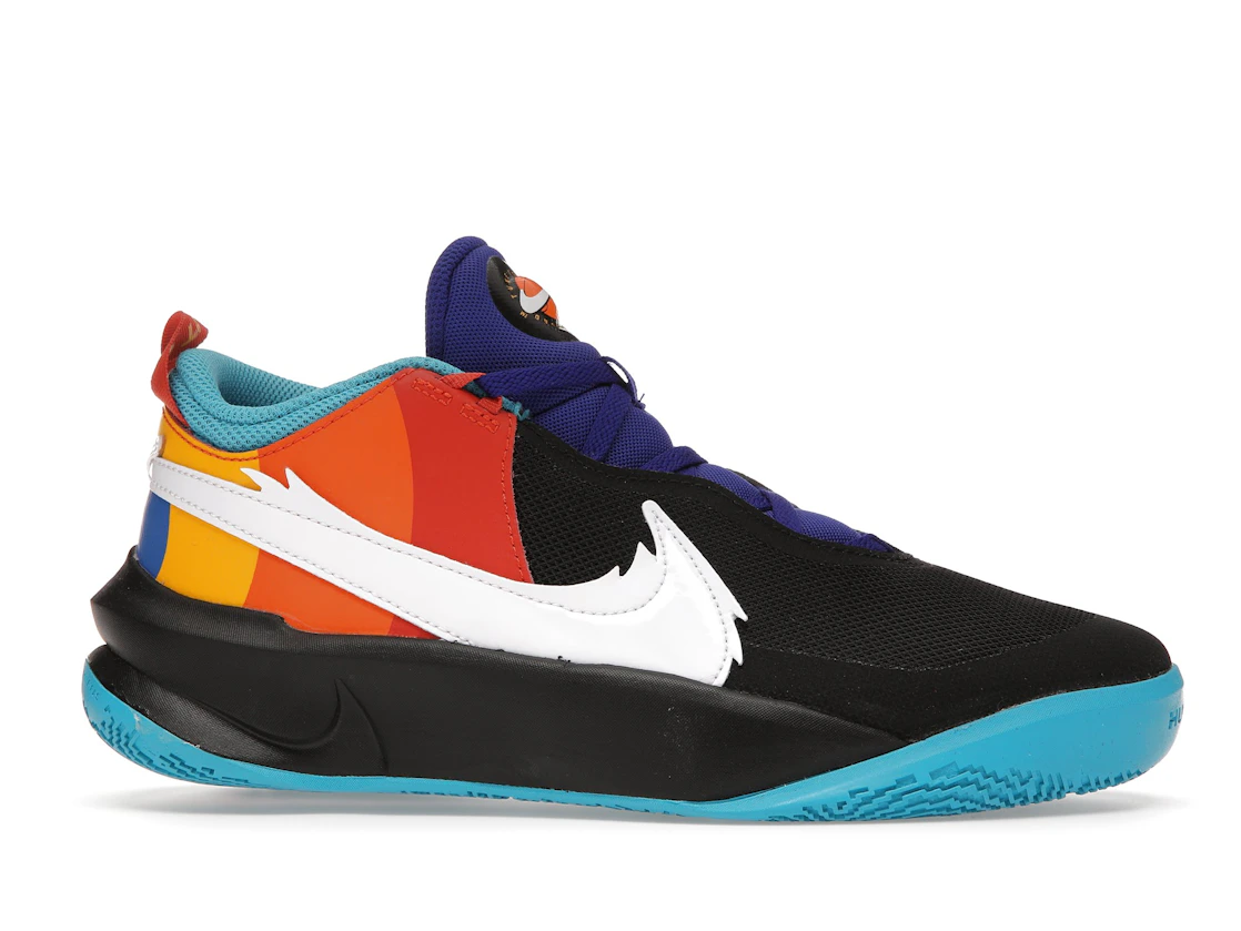 Vue 2 de Nike Team Hustle D 10 SE Space Jam Black (GS)