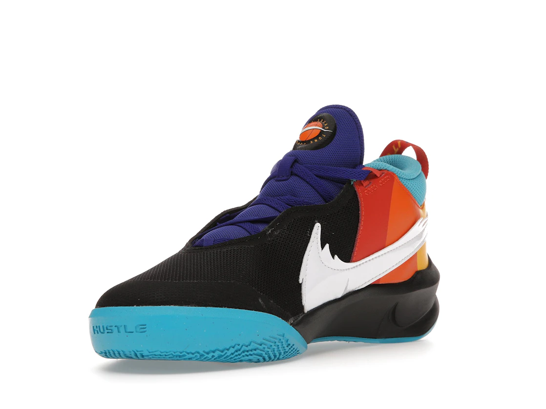 Vue 14 de Nike Team Hustle D 10 SE Space Jam Black (GS)