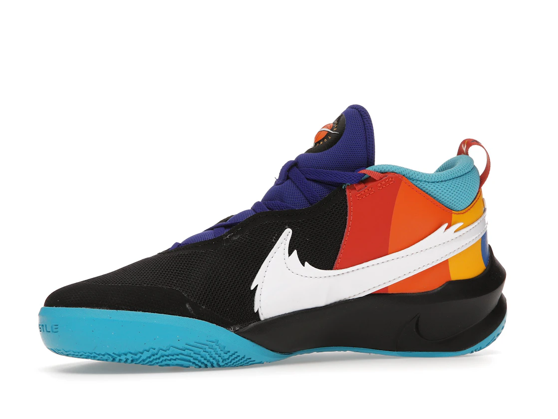 Vue 17 de Nike Team Hustle D 10 SE Space Jam Black (GS)