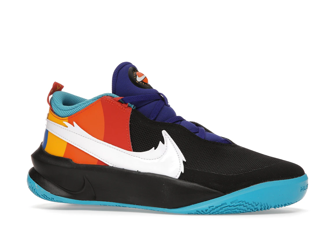 Vue 3 de Nike Team Hustle D 10 SE Space Jam Black (GS)