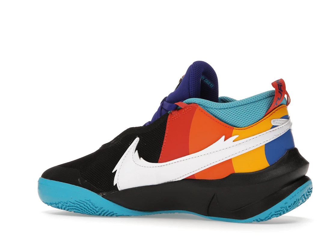 Vue 22 de Nike Team Hustle D 10 SE Space Jam Black (GS)