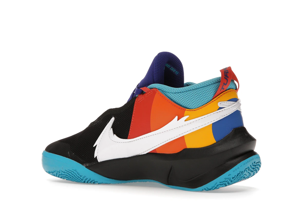 Vue 23 de Nike Team Hustle D 10 SE Space Jam Black (GS)