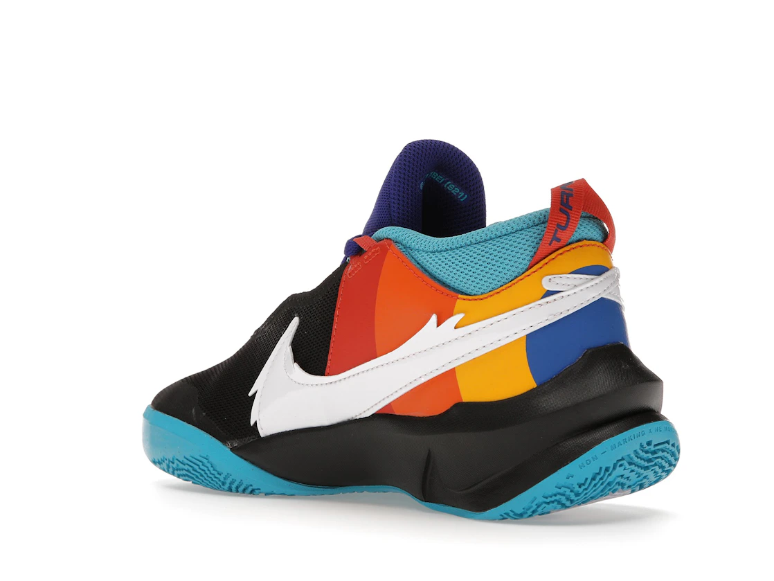 Vue 24 de Nike Team Hustle D 10 SE Space Jam Black (GS)