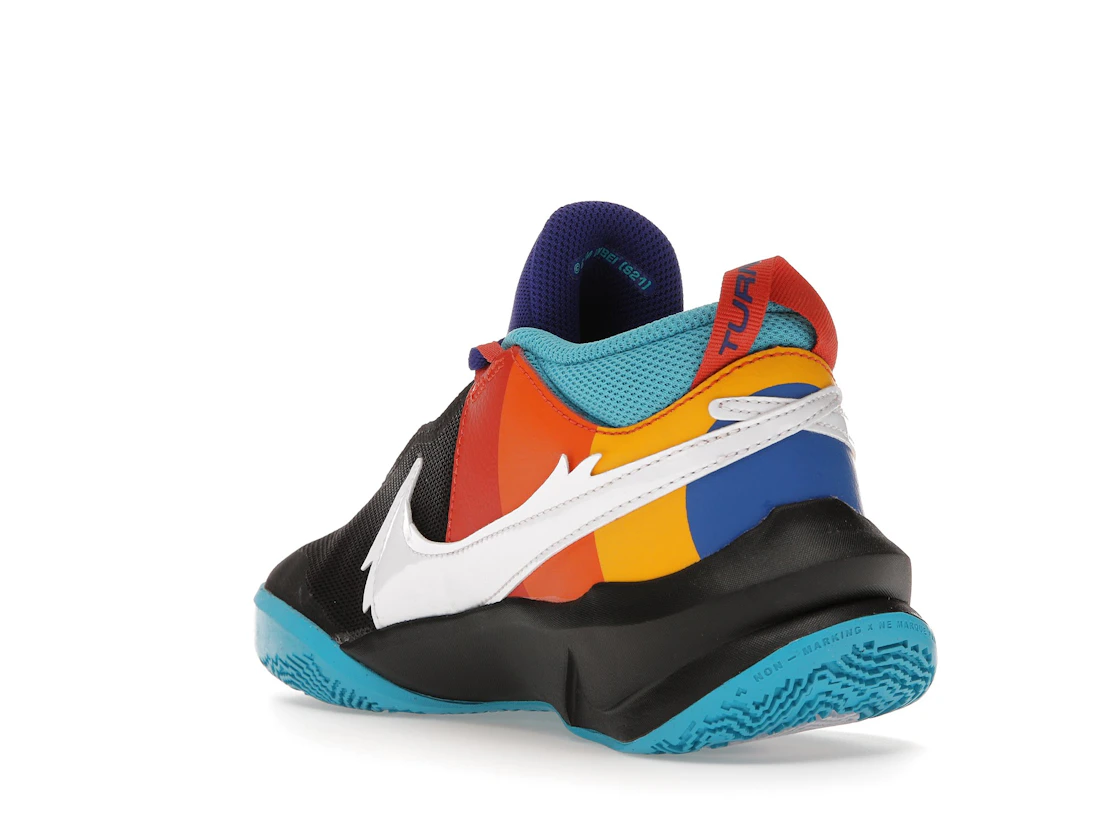Vue 25 de Nike Team Hustle D 10 SE Space Jam Black (GS)