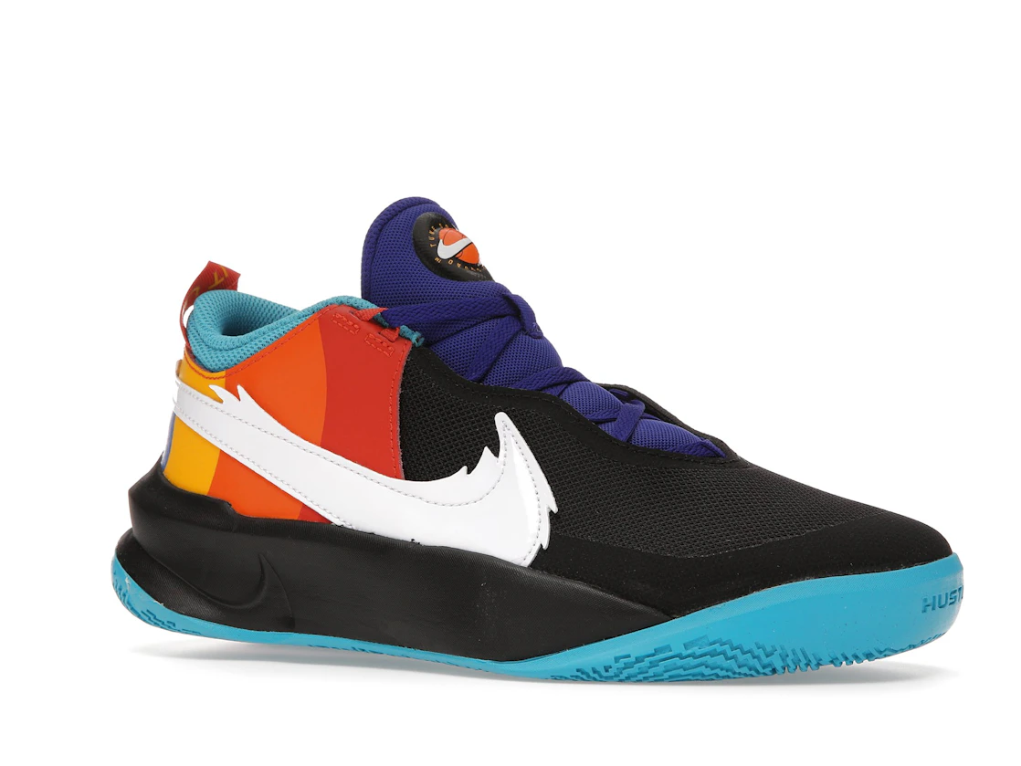 Vue 4 de Nike Team Hustle D 10 SE Space Jam Black (GS)
