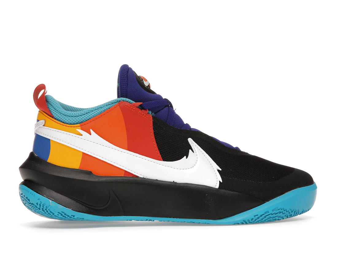 Vue 36 de Nike Team Hustle D 10 SE Space Jam Black (GS)
