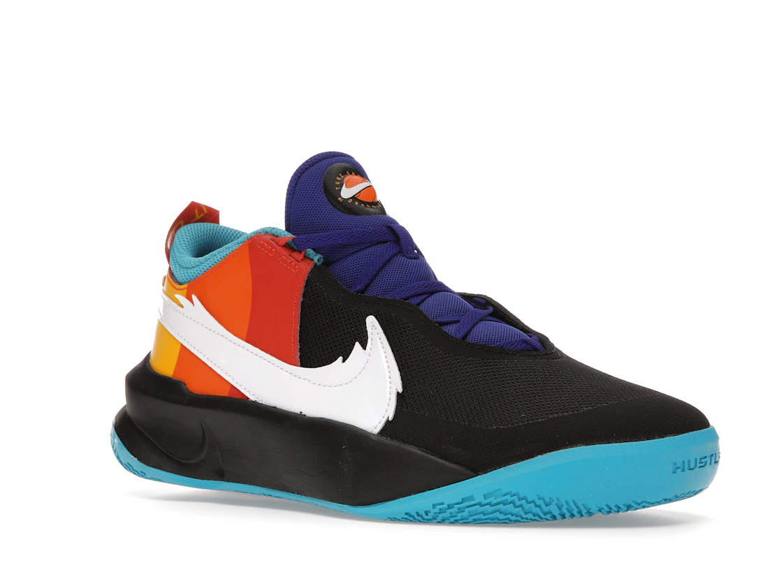 Vue 5 de Nike Team Hustle D 10 SE Space Jam Black (GS)