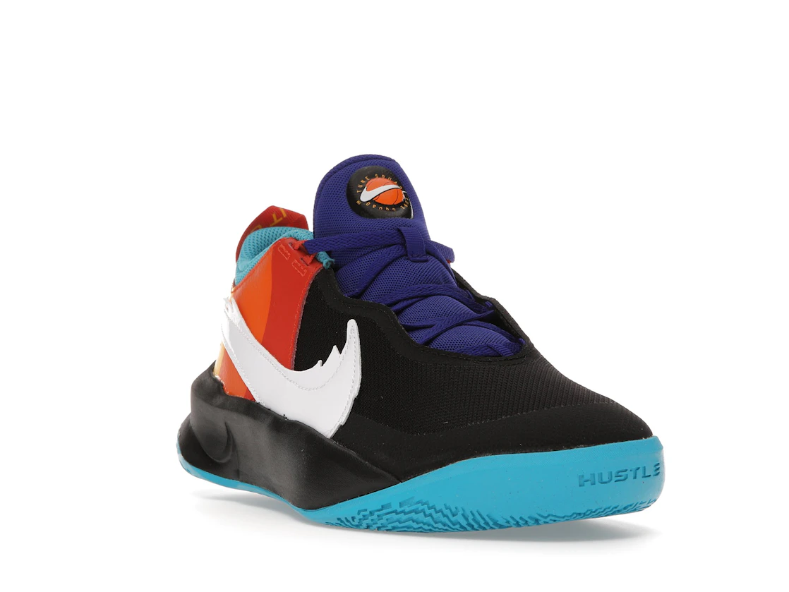 Vue 7 de Nike Team Hustle D 10 SE Space Jam Black (GS)