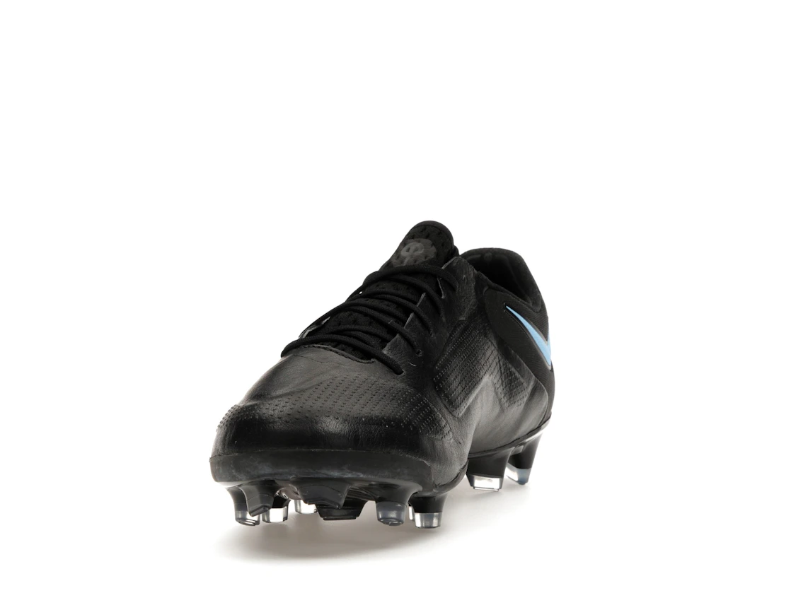 Vue 12 de Nike Tiempo Legend 9 Elite FG Black University Blue