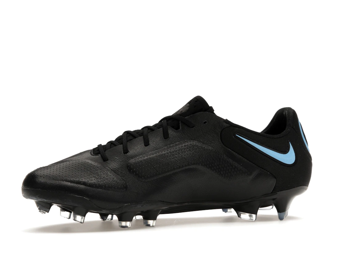 Vue 17 de Nike Tiempo Legend 9 Elite FG Black University Blue