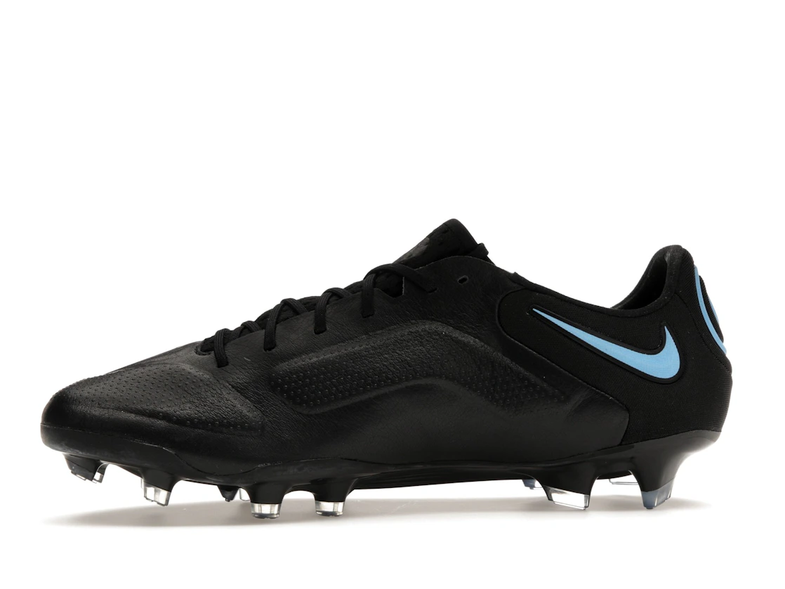 Vue 18 de Nike Tiempo Legend 9 Elite FG Black University Blue