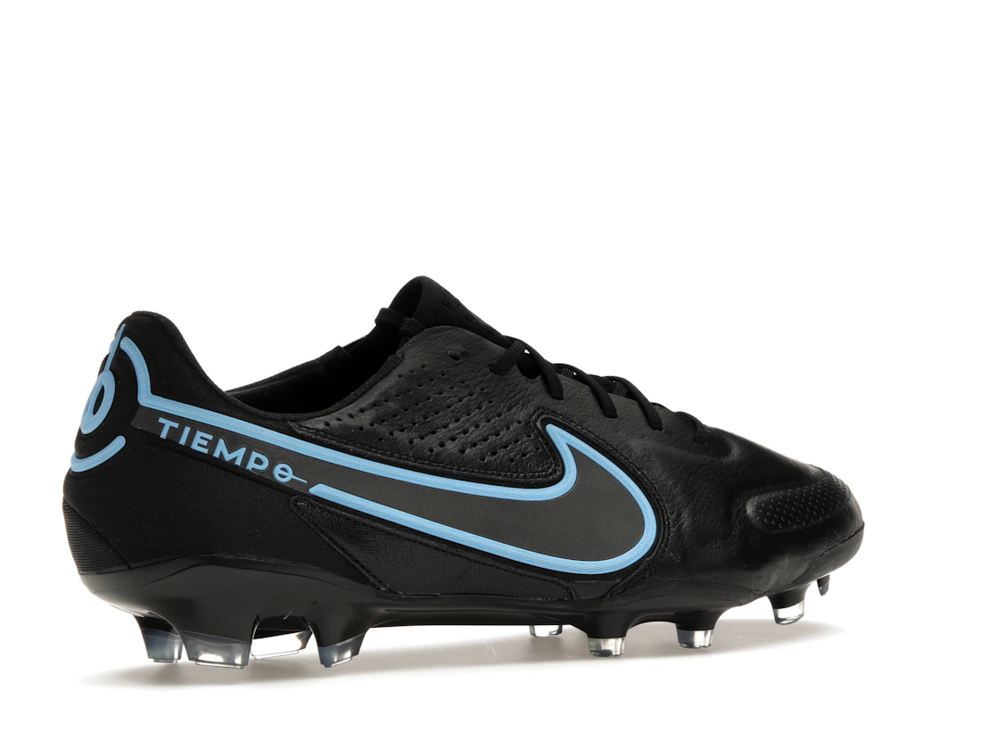 Vue 34 de Nike Tiempo Legend 9 Elite FG Black University Blue