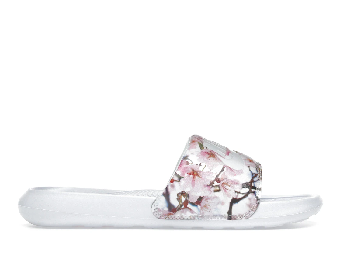 Vue 1 de Nike Victori One Slide White 