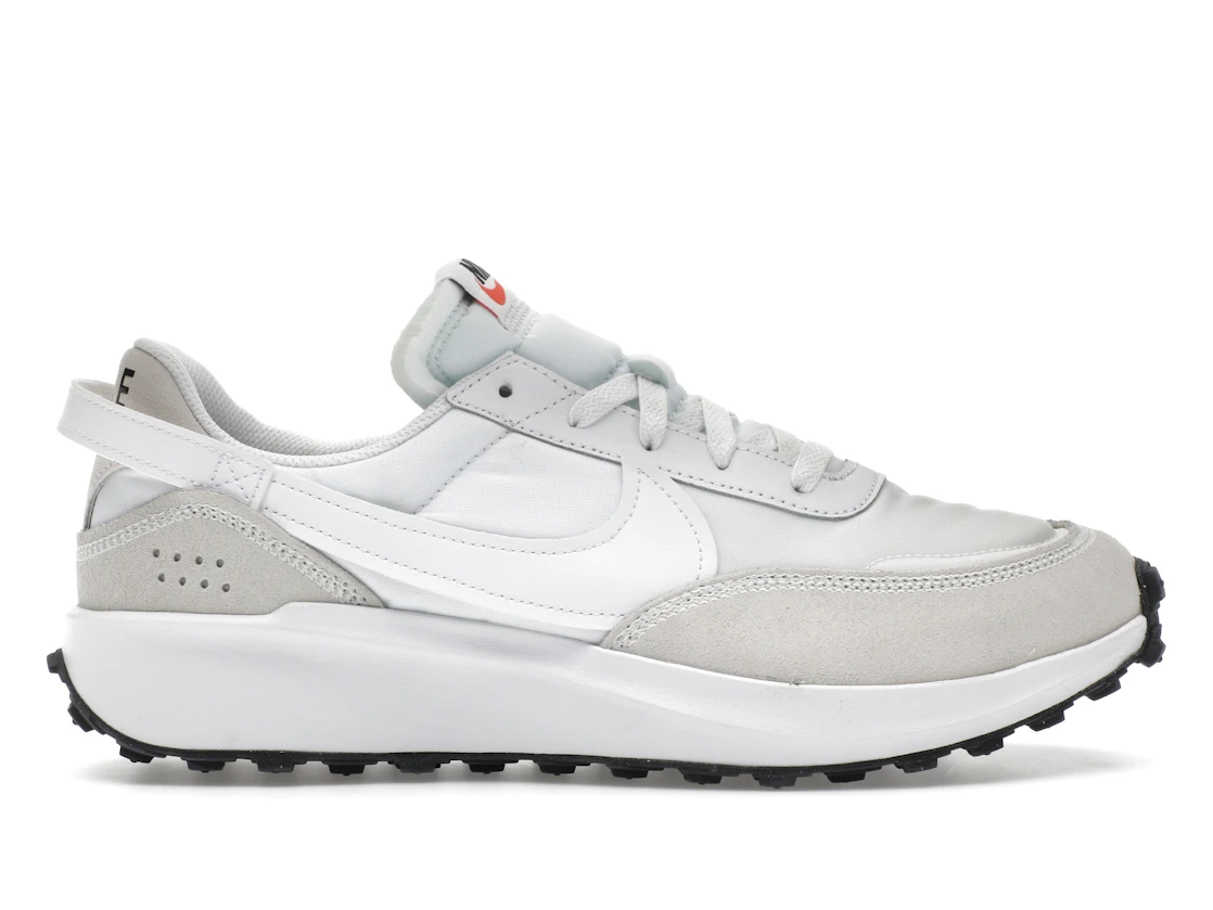 Vue 1 de Nike Waffle Debut White Black Orange