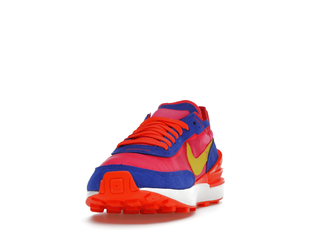 Vue 12 de Nike Waffle One Racer Blue Hyper Pink 