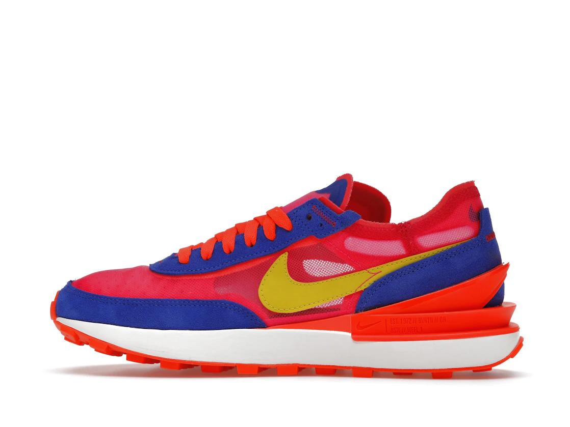Vue 20 de Nike Waffle One Racer Blue Hyper Pink 
