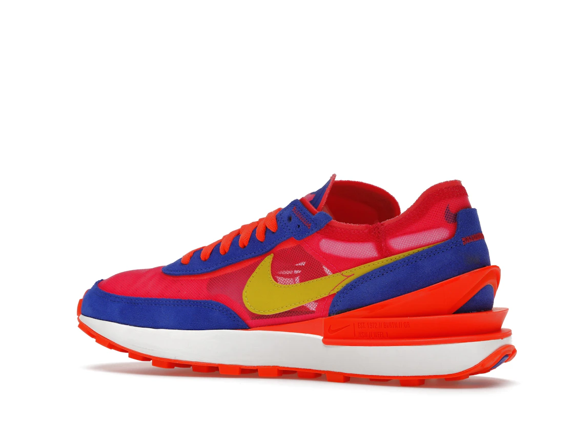 Vue 22 de Nike Waffle One Racer Blue Hyper Pink 