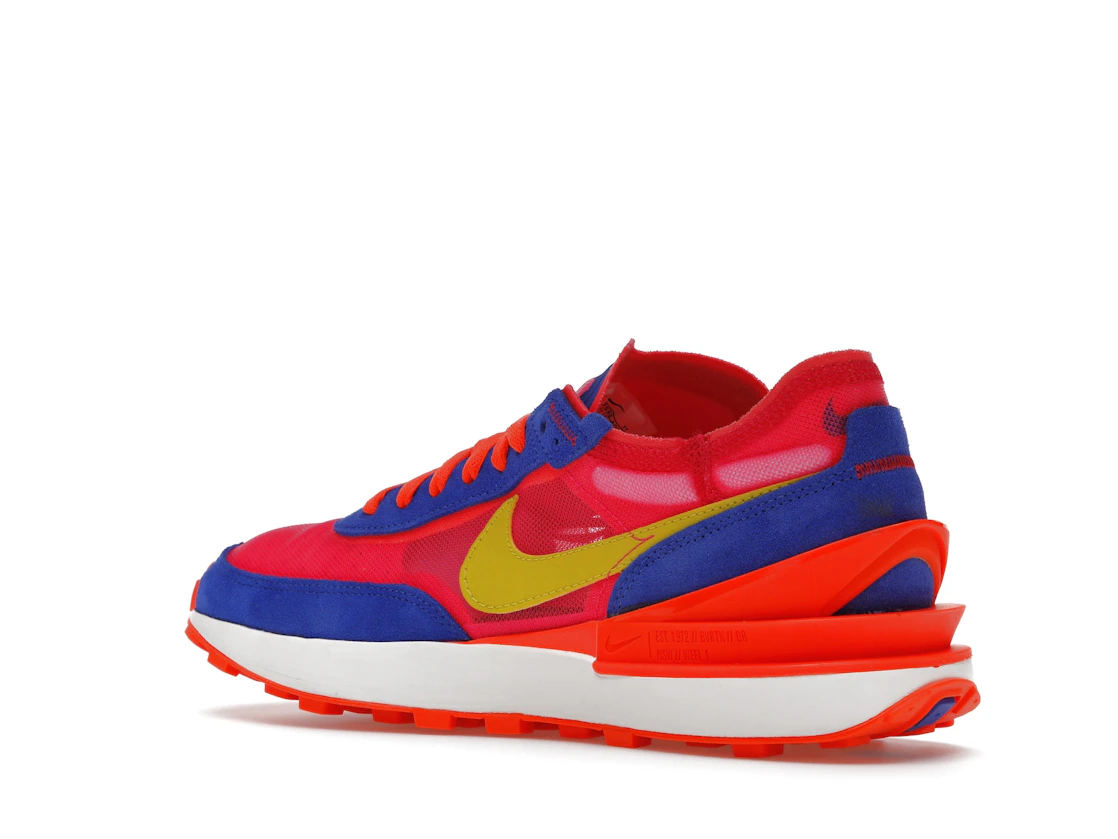 Vue 23 de Nike Waffle One Racer Blue Hyper Pink 