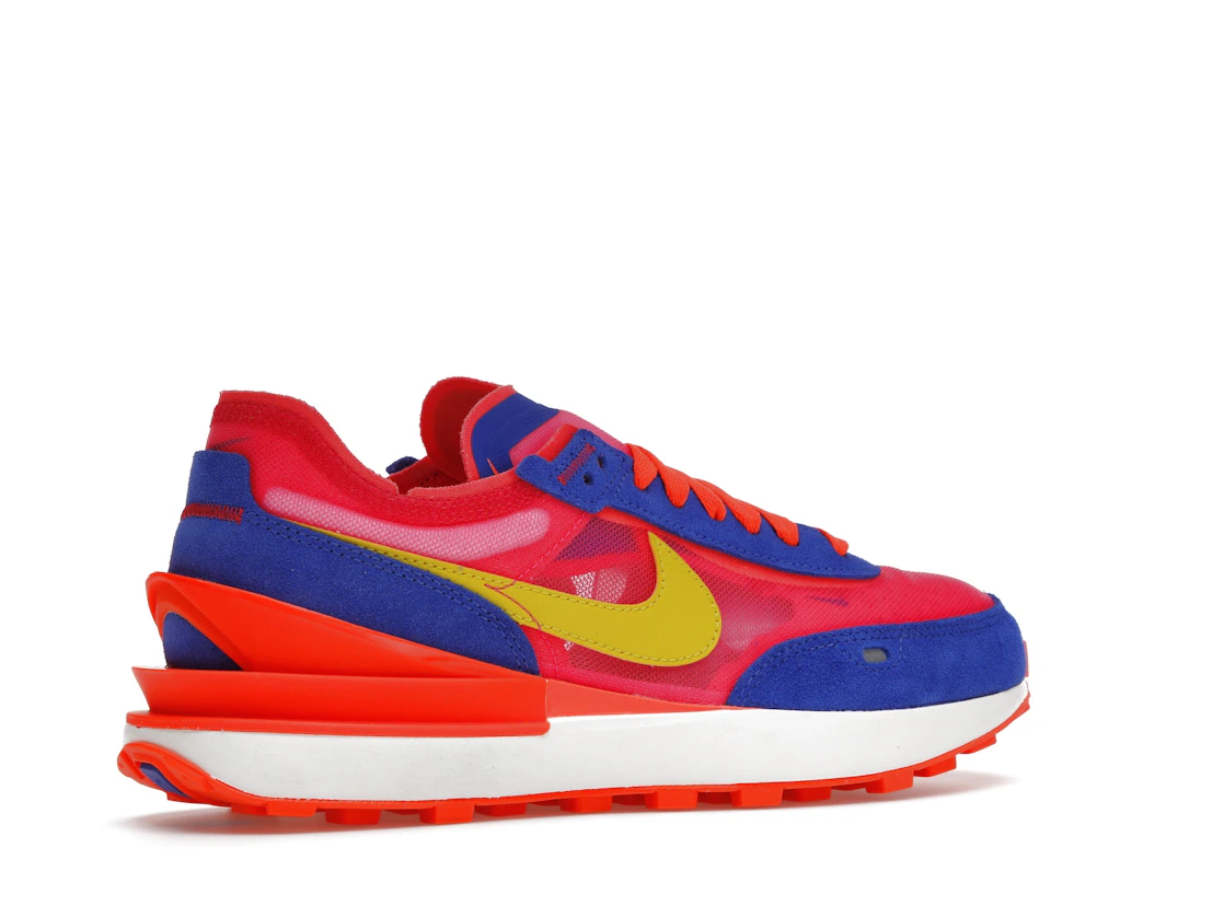 Vue 34 de Nike Waffle One Racer Blue Hyper Pink 