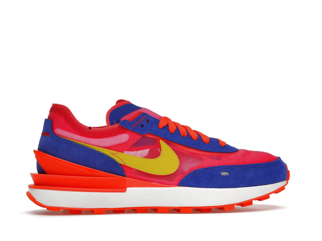 Vue 36 de Nike Waffle One Racer Blue Hyper Pink 