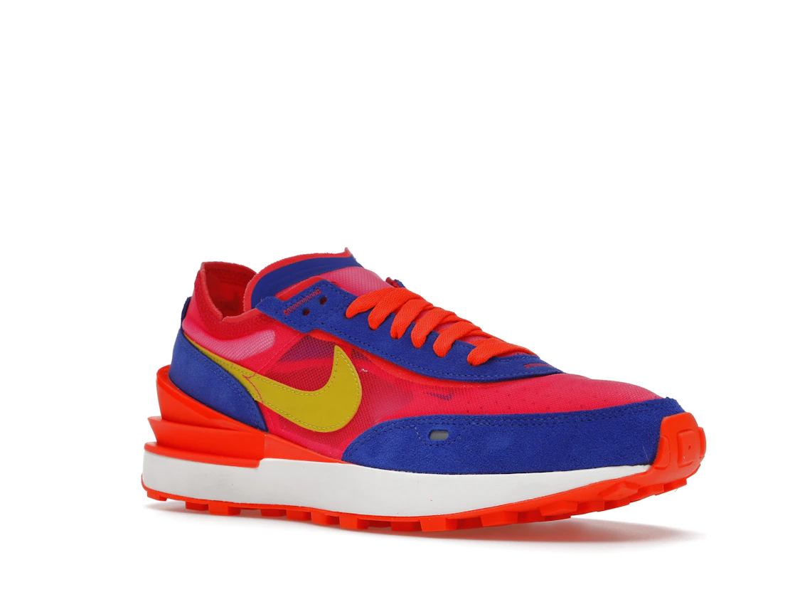 Vue 5 de Nike Waffle One Racer Blue Hyper Pink 