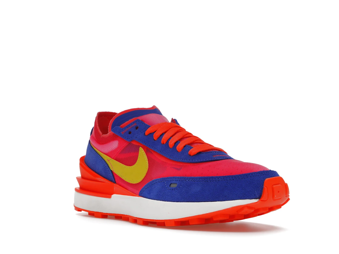 Vue 6 de Nike Waffle One Racer Blue Hyper Pink 