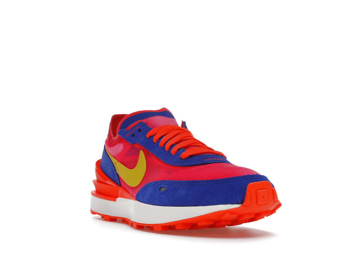 Vue 7 de Nike Waffle One Racer Blue Hyper Pink 