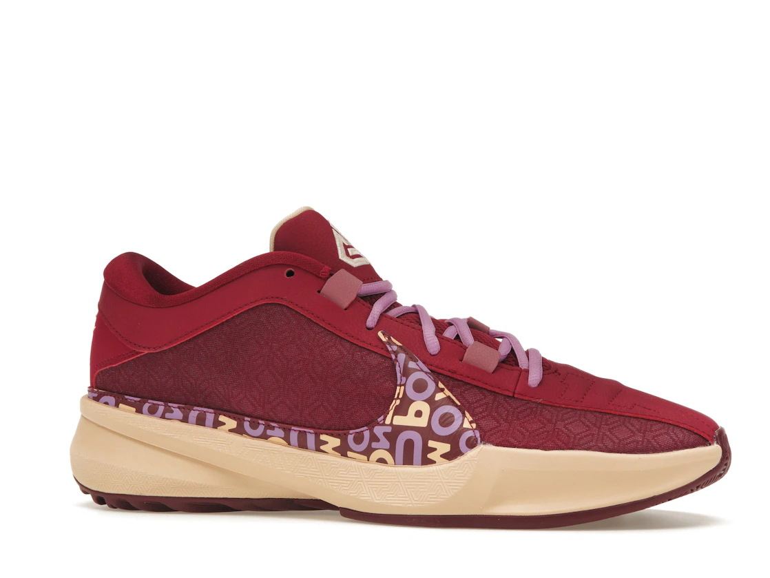 Vue 3 de Nike Zoom Freak 5 Alphabet Bros