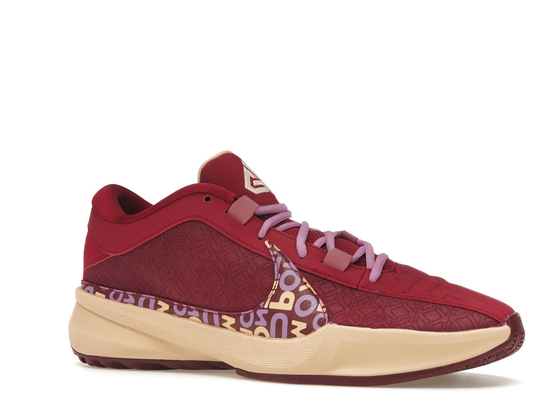 Vue 4 de Nike Zoom Freak 5 Alphabet Bros