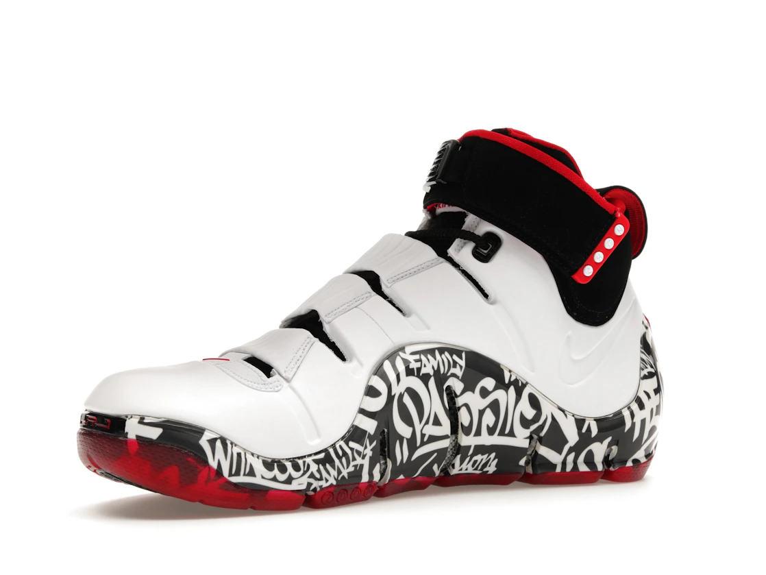 Vue 16 de Nike Zoom LeBron 4 Graffiti (2023)