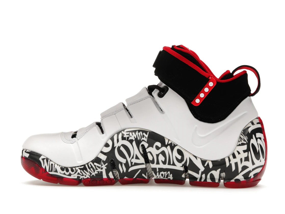 Vue 20 de Nike Zoom LeBron 4 Graffiti (2023)