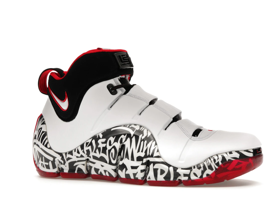 Vue 3 de Nike Zoom LeBron 4 Graffiti (2023)