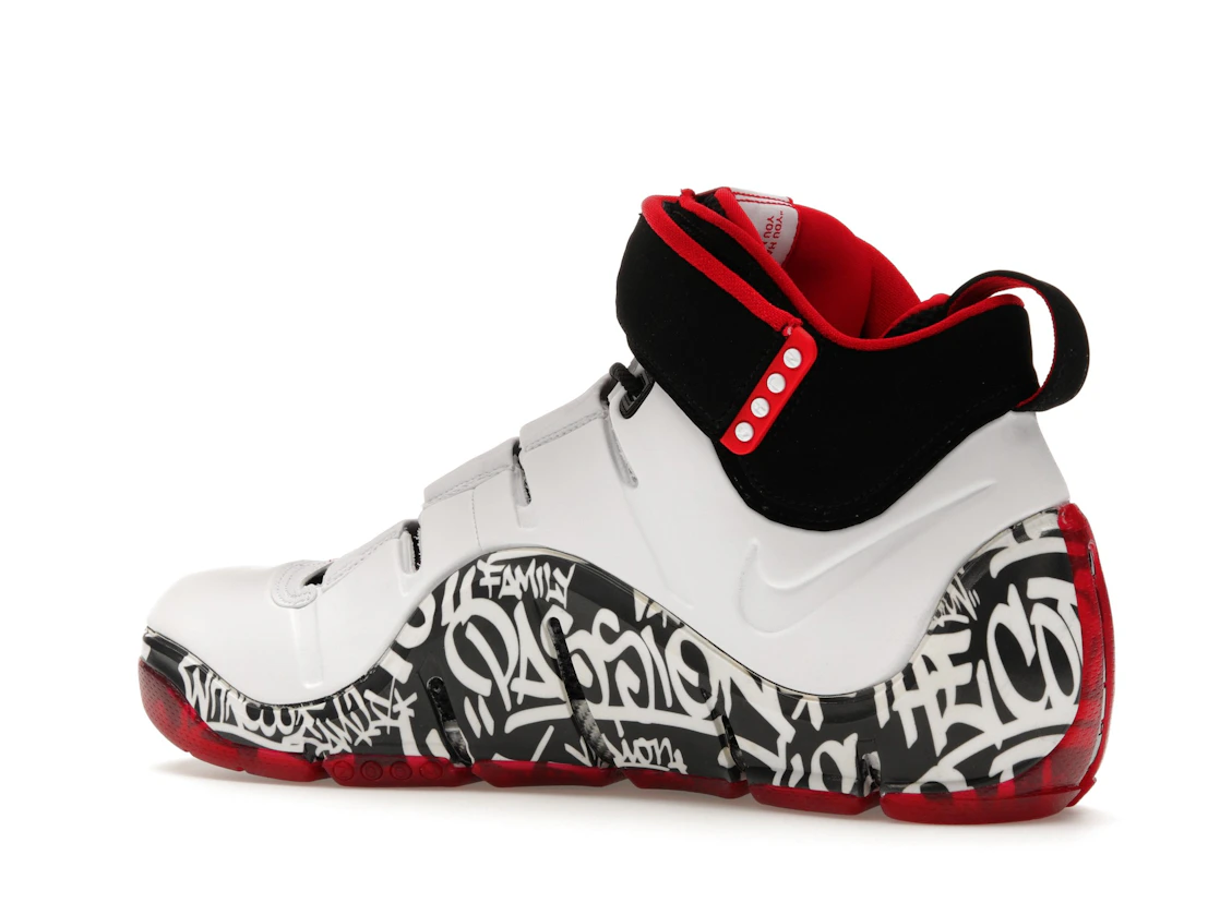 Vue 22 de Nike Zoom LeBron 4 Graffiti (2023)