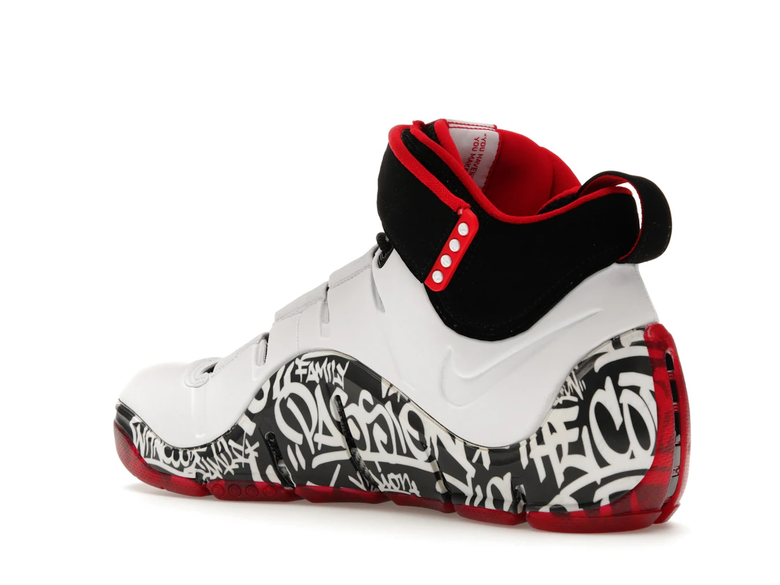 Vue 23 de Nike Zoom LeBron 4 Graffiti (2023)