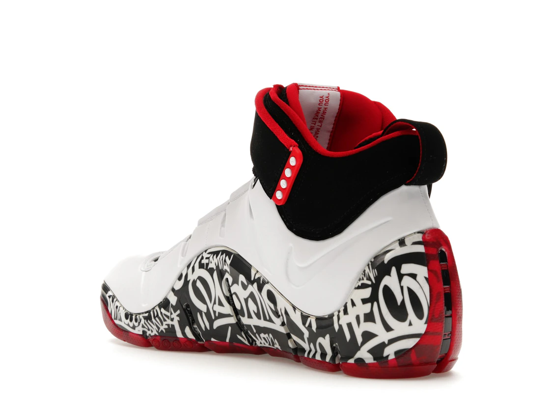 Vue 24 de Nike Zoom LeBron 4 Graffiti (2023)