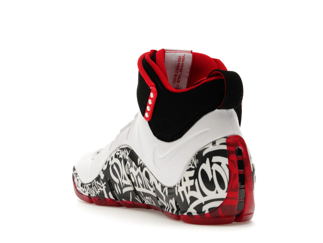 Vue 25 de Nike Zoom LeBron 4 Graffiti (2023)