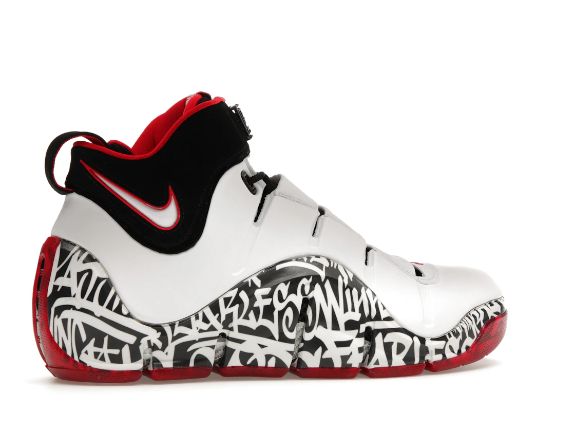 Vue 35 de Nike Zoom LeBron 4 Graffiti (2023)