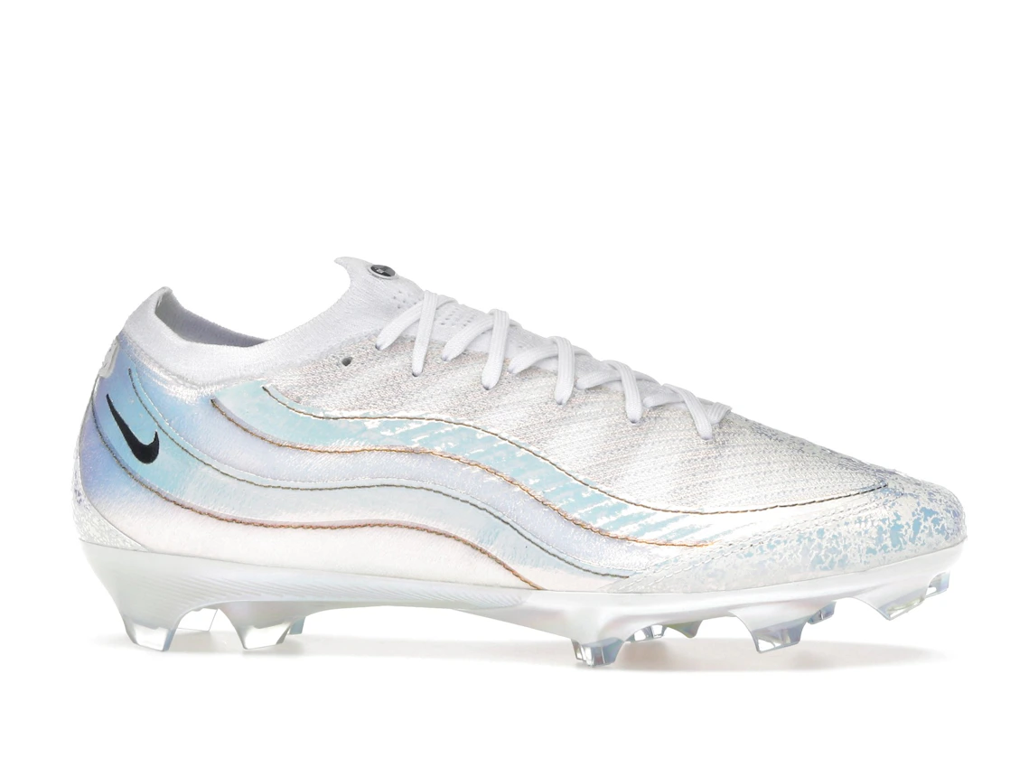 Vue 2 de Nike Zoom Mercurial Vapor 16 Elite FG Air Max 95 White