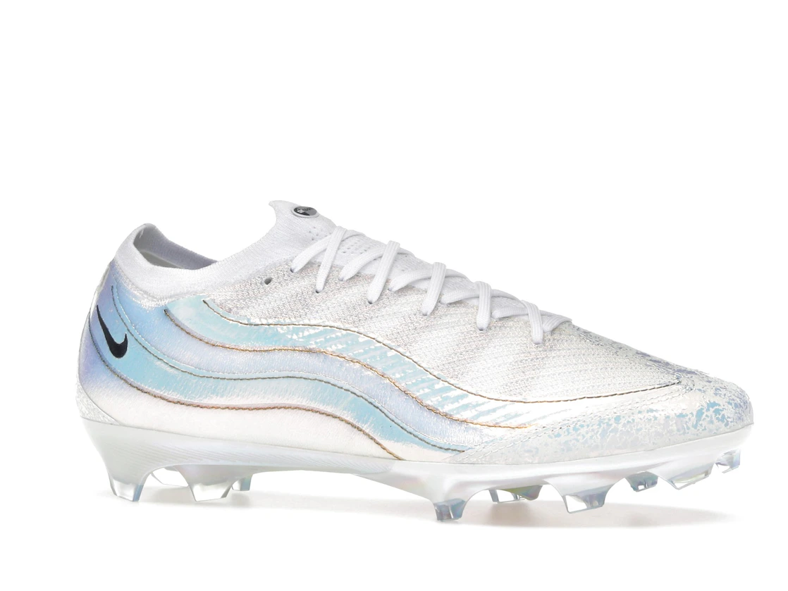 Vue 3 de Nike Zoom Mercurial Vapor 16 Elite FG Air Max 95 White