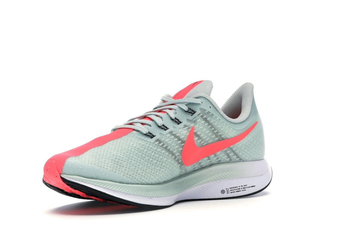 Vue 15 de Nike Zoom Pegasus 35 Turbo Wolf Grey Hot Punch 