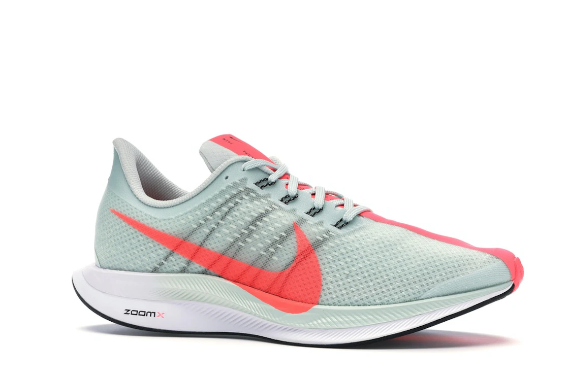 Vue 3 de Nike Zoom Pegasus 35 Turbo Wolf Grey Hot Punch 
