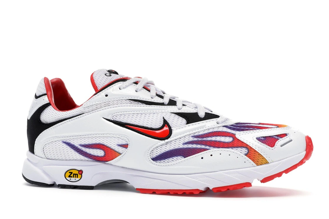 Vue 3 de Nike Zoom Streak Spectrum Plus Supreme White