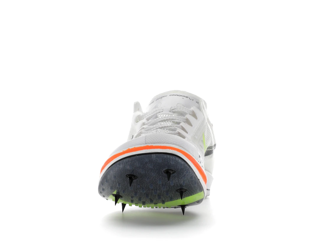 Vue 11 de Nike ZoomX Dragonfly XC White Total Orange