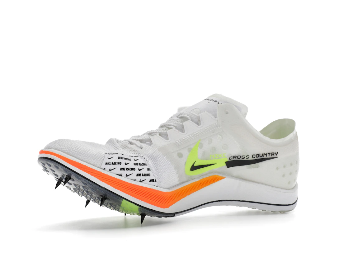 Vue 16 de Nike ZoomX Dragonfly XC White Total Orange