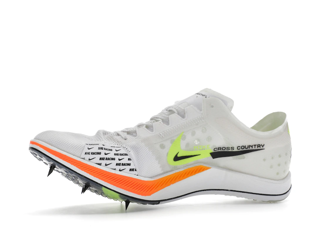 Vue 17 de Nike ZoomX Dragonfly XC White Total Orange