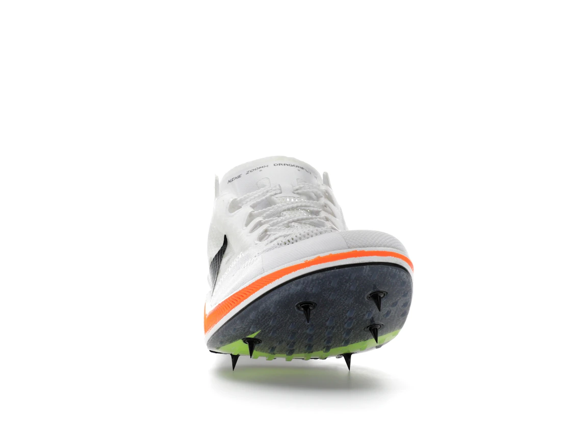 Vue 9 de Nike ZoomX Dragonfly XC White Total Orange