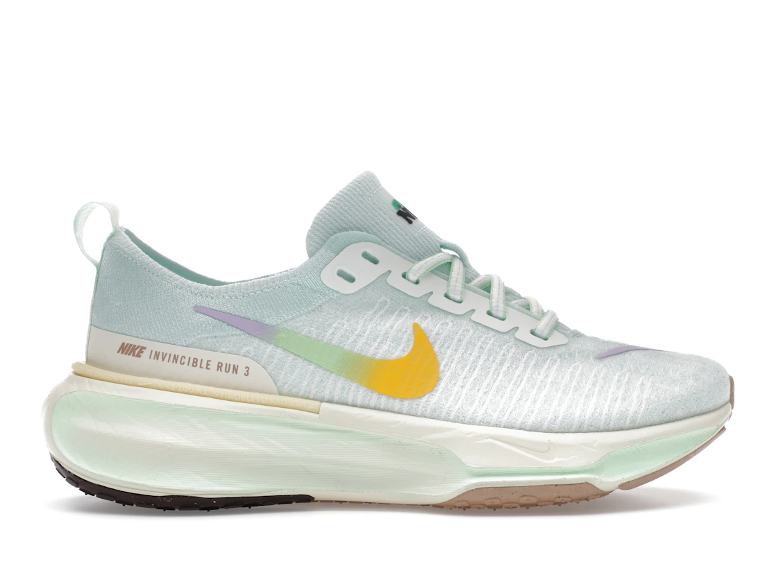 Vue 1 de Nike ZoomX Invincible Run 3 Barely Green Violet Mist 