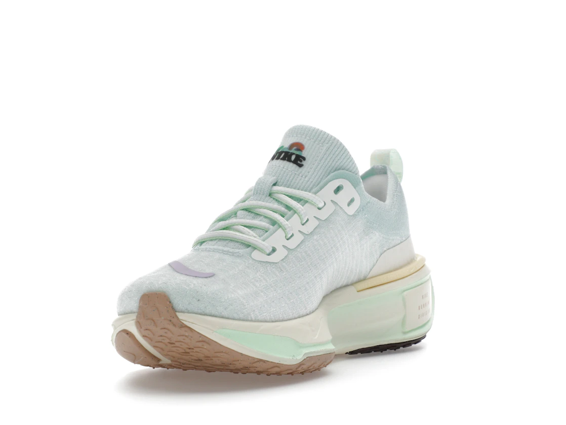 Vue 13 de Nike ZoomX Invincible Run 3 Barely Green Violet Mist 