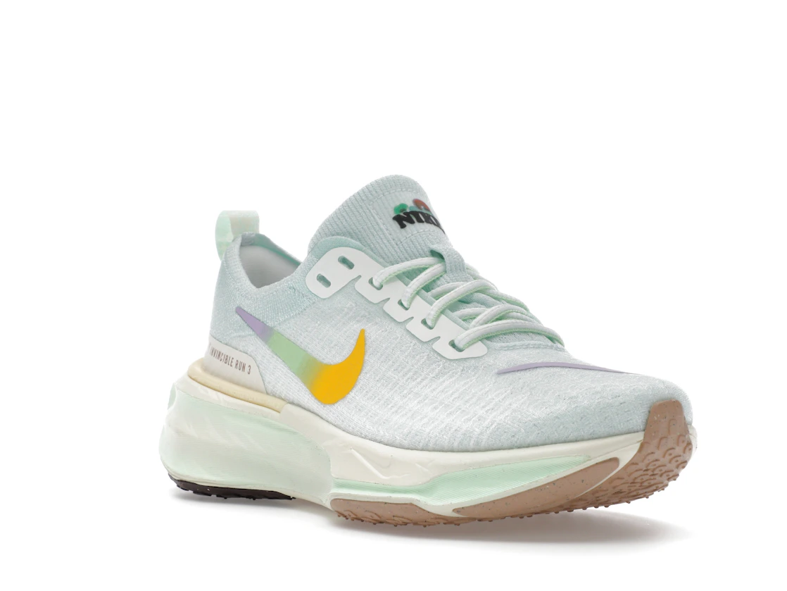 Vue 6 de Nike ZoomX Invincible Run 3 Barely Green Violet Mist 